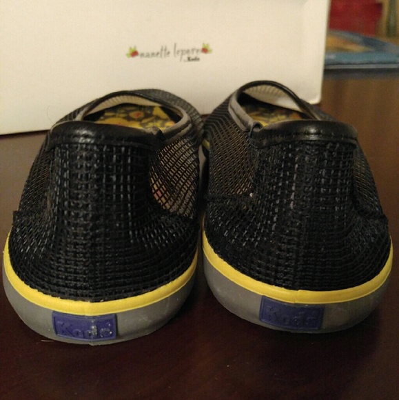 Nanette Lepore by Keds mesh black flat sneaker - Picture 4 of 4